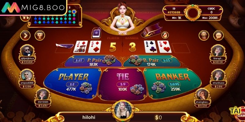 Baccarat Online MIG8 – Bí Quyết Chơi Hiệu Quả, Thắng Lớn 2 Cách tham gia chơi Baccarat cho newbie