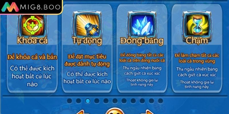 Bắn Cá Đại Dương – Trải Nghiệm Game Săn Cá 4D Đỉnh Cao 2 Tính năng hỗ trợ độc đáo