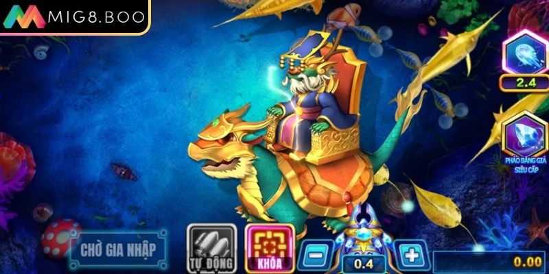 Các loại súng nổi bật trong Bắn cá Long Vương