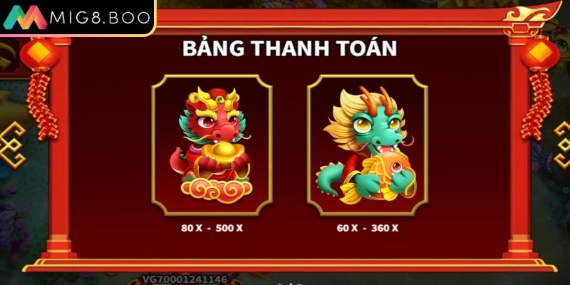Bắn Cá Rồng Nổ – Trải Nghiệm Săn Kho Báu Thần Thoại Tại MIG8 2 Cơ chế đổi thưởng sinh vật