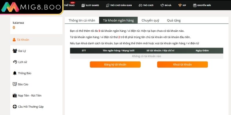 Rút tiền MIG8 – Hướng Dẫn Chi Tiết Để Nhận Tiền Nhanh Chóng 3 Hạn mức rút tiền MIG8 và cách xử lý sự cố
